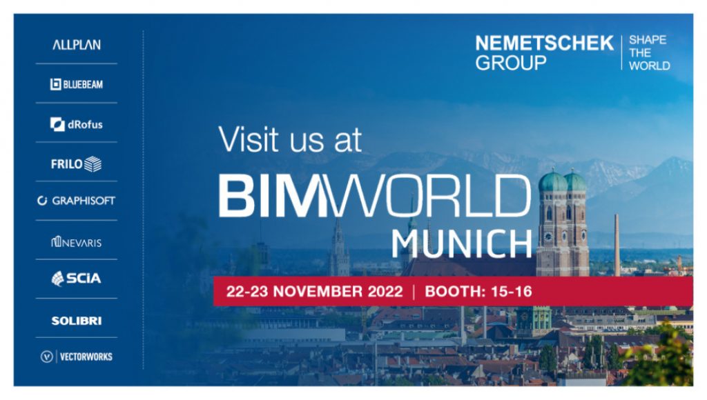 visit us at BIM WORLD munich