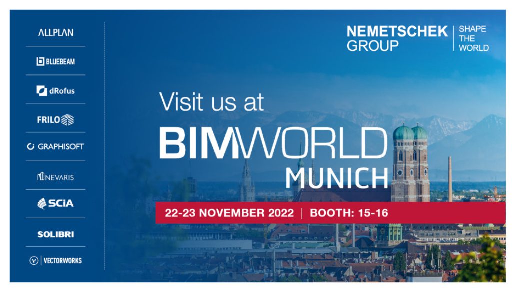 visit us at BIM WORLD munich